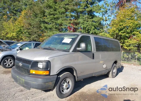 2005 Chevrolet Express from USA, damaged, VIN 1GAHG35U551157075